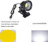Outdoor 1pc 5W COB LED Clip on Light, IP65 Waterproof Adjustable Desk Stand COB Spotlights with Clip and US Plug for Flag Coffee Shop (Cool White)...