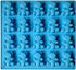 Palksky 20 Cavity Large Gummy Bear Mold/Big Bear Crayon Mold for Brownie Muffin Chocolate Ganache Jelly Pralines Caramels Candy Soap Bar Bath Bomb...