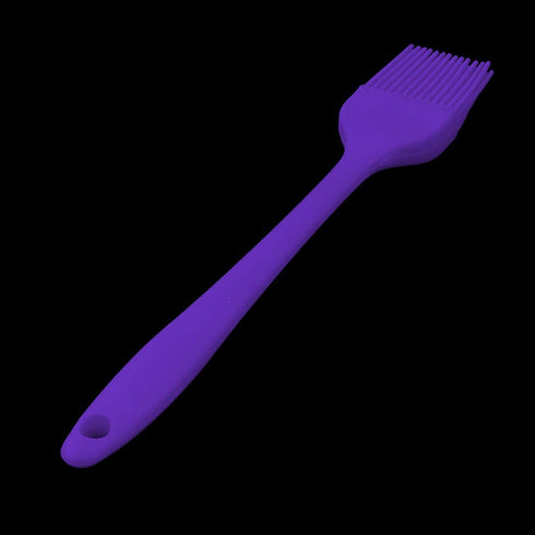 uxcell Silicone Family Bakery Cookie Cake Baking Tool Cream Butter Pastry Brush Purple...