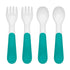 OXO Tot Fork and Spoon Training Set, Teal...