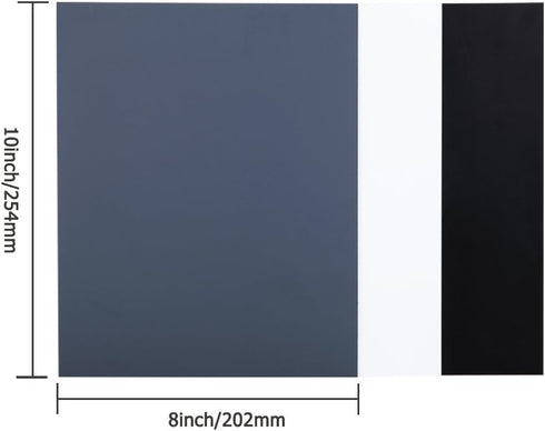 18% Neutral Grey Card JJC White Balance Card for DSLR Camera Video Film 10x8 PVC Exposure Photography Card Custom Calibration Camera Checker Card ...