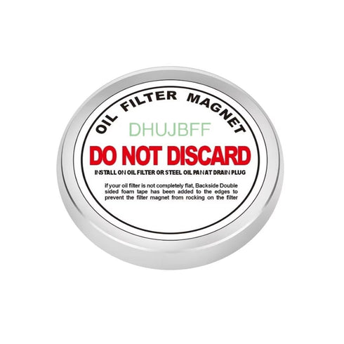 Universal Oil Filter Magnet Protect Our Performance Engine Fit - Most Cars and Trucks...