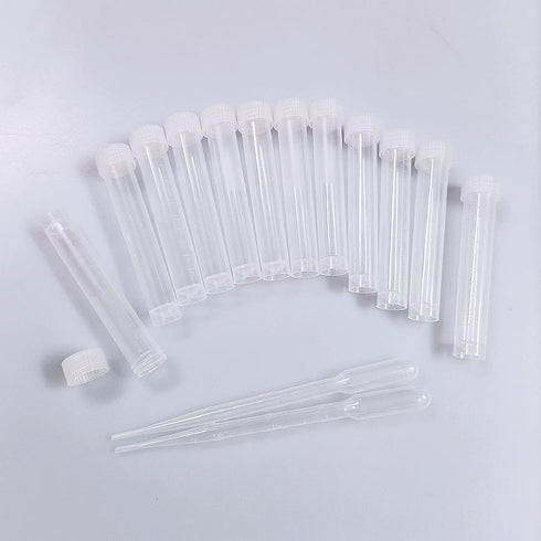 Aquarium Water Quality Test Kit (10ml Test Tube x12 + 3ml Dropper x2) Test Strips not Included...