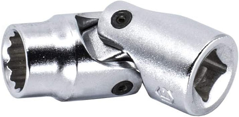 Genius Tools 1/4" Dr. 8mm Universal Hand Socket (12-Point) - 253508...