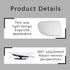Blind Spot Mirror, HD Glass Frameless Convex Rear View Mirror, 360° Wide Angle Side Rear View Mirror, Car Exterior Accessories Side Mirror Blindsp...