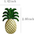 4 Pcs Pineapple Decorative Wall Hooks, Fruits Coat Hook, Wall Mounted Hanger, Wall Mount Coat Hooks for Hanging Coats, Purses, Towels, Hats, Home,...