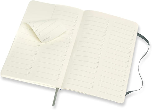 Moleskine PRO Notebook, Soft Cover, Large (5" x 8.25") Professional Project Planning, Forest Green, 192 Pages...