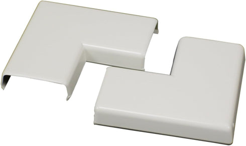 Legrand Wiremold NM6 Nonmetallic Plastic Raceway for Extending Power, Flat Elbow, Ivory (1 Pack)...