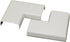 Legrand Wiremold NM6 Nonmetallic Plastic Raceway for Extending Power, Flat Elbow, Ivory (1 Pack)...