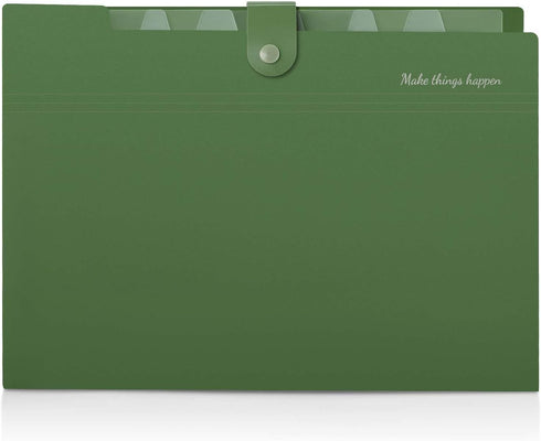 SKYDUE Expanding File Folders with 8 Pockets, Accordion File Organizer with Labels, Portable Paper Bill Receipt Organizer, Letter Size, Home Schoo...