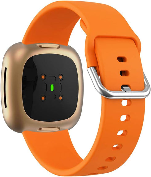 Senter Replacement Bands Compatible with Fitbit Versa 3/ Sense Bands,Adjustable Accessory Soft Silicone Sport Wristband for Women Men...