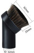 Vacuum Attachments 32mm (1 1/4 inch) Vacuum Accessories Brush Flexible Crevice Kit for Shop Vac Attachments 1 1/4 1 3/8,7 Packs...