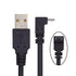 chenyang USB 2.0 to Micro USB 90 Degree UP Angled Data Charge Extension Cable 0.3M...