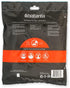 Brabantia PerfectFit Trash Bags (Size W/1.3 Gal) Thick Plastic Trash Can Liners with Drawstring Handles (40 Bags)...
