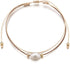 Bohemian Layered Pearl Anklet for Women Oval Pearl Ankle Bracelets Brown Woven Rope Anklets Chain Bracelet Gold Bead Anklets Summer Beach Anklet F...