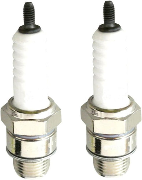 JRL 2pcs Spark Plug For 49cc 60cc 66cc 80cc 2 Stroke Engine Motorized Bicycle Bike...