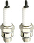 JRL 2pcs Spark Plug For 49cc 60cc 66cc 80cc 2 Stroke Engine Motorized Bicycle Bike...