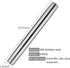 Stainless Steel Rolling Pin Professional French Metal Dough Roller 15.75" Kitchen Baking Tools Supplies For Pizza,Pasta,Cake,Pastry,Ravioli,Fondan...