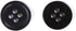 Shell(Dark Navy Mother of Pearl) Clear Special Coating Button for Shirts, Blouse, t-Shirts. Dark Navy Color/ 1pack(36pcs) Size (16L(0.4")10mm)...
