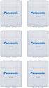 Panasonic BQ-CASE6SA Battery Storage Cases with 4AA or 5AAA Battery Capacity, 6 Pack...