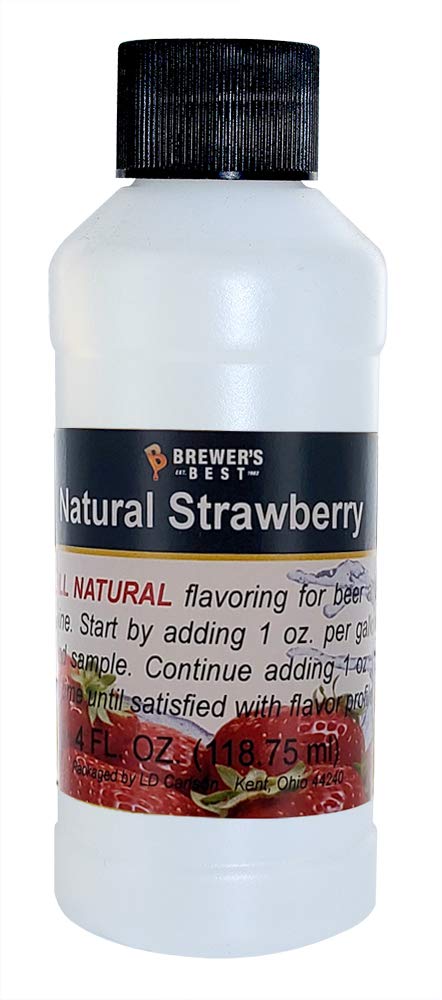 Brewer's Best Natural Beer and Wine Fruit Flavoring (Strawberry)...