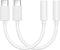 Lezaface USB-C to 3.5mm Female Headphone Jack Adapter, 2Pack, Compatible with iPhone 15/15 Plus/15 Pro/15 Pro Max......
