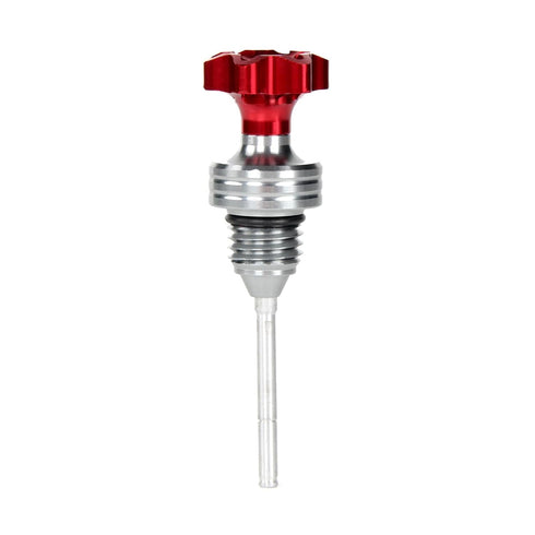 SUNQIAO Dirt Bike Dipstick, CNC Alloy Pit Bike Engine Oil Dipstick for CRF50 CRF70 KLX110 Z50 Z50J SSR 110cc Engine 125cc 150cc Dirt Bike Engine t...