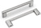 homdiy 5 Pack Brushed Nickel Cabinet Pulls 5 inch Hole Center Nickel Kitchen Cabinet Pulls Drawer Handles for Dresser Cupboard Living Room...