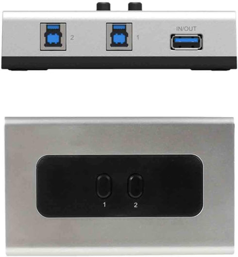 USB3.0 Manual Sharing Switch for USB Device USBHUB Printer Scanner Two Computers (A/B Switch)...