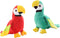 2PCS 7.9" Parrot Stuffed Animal Plush Bird Toy Cute Doll Gifts for Girls Boys...