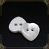 50 PCS Heart Multi-Color 2 Holes Resin Buttons Clothing Decoration Sewing Scrapbooking Card Making DIY (White,11.5mm)...