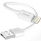 Overtime iPhone Charger Cable 1 Foot, Apple MFi Certified USB to Lightning Cable, 1ft USB Cord for iPhone 14/13/12/11/Pro/Max/Mini/SE/XR/XS/X/8/7/...