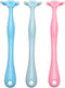 Design Reusable Dental Floss Holder 3 Counts Interdental Cleaning Brush Tooth Handle floas Picks for Adults and Kids Compatible with ORAL-B Glide ...
