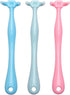 Design Reusable Dental Floss Holder 3 Counts Interdental Cleaning Brush Tooth Handle floas Picks for Adults and Kids Compatible with ORAL-B Glide ...