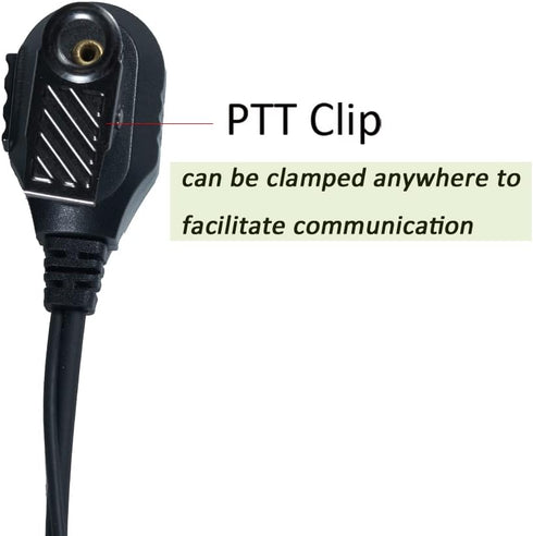 Mr350r Headset for Motorola,G Shape Earpiece with Mic PTT for Talkabout MH230R T200 T260 T600 T200TP T260TP T460 MT350R Walkie Talkie Two Way Radi...