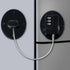 AOSITE 1 Pcs Fridge Lock Combo - Black Refrigerator Lock for Adults & Kids...
