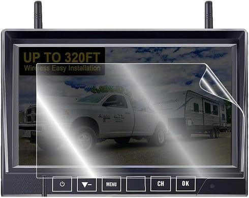 IPG for AMTIFO RV Backup Camera 7'' Monitor Touchscreen HydroGel Screen Protector Invisible Ultra HD Clear Film Anti Scratch Skin Guard - Smooth/S...
