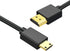 Seadream Mini HDMI to HDMI Cable,High Speed 4K 60Hz Ultra-Thin HDMI Male to Mini HDMI Male Support 4K Ultra HD, 1080p, 3D,for Projector, Monitor, ...