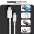 38W Apple Watch Car Charger,Long 6FT PD&QC3.0 Dual Port Apple Car Charger Adapter 6Foot USB-C to Lightning Cable+Apple Watch Cord Fast Charging fo...
