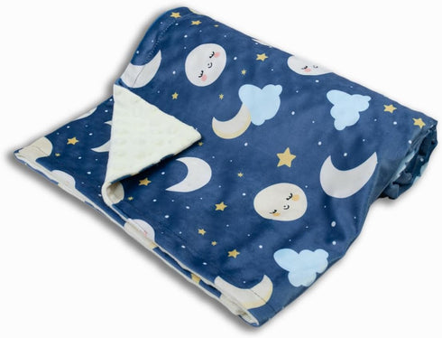 Baby Blankets for Unisex Boys Girls, Super Soft Nursery Minky Blankets, 30 x 40 inch Outer Space Printed Bed Throws Newborn (Night Sky)...