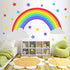Bamsod Rainbow Wall Sticker Kids Wall Decal Art Girls Star Bedroom Nursery Home Decor 16.5x32.6 inch...