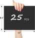 25 Sheets Black Cardstock 8.5 x 11, 92lb/250gsm Card Stock Printer Paper, Thick Paper Cardstock Paper for Invitations, Cards Making, Office Printi...