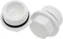 -PPR Hose Cap Garden Hose Plug Sprinkler Cap Pipe Accessories 3/4 Inch Plastic White Hose Cap -4PCS...