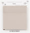 PARTSPOWER 100 Sheets Transparent Sticky Notes, 3X3 Inch, Pastel Translucent Annotating Sticky Notes for Books, Bible Study, Reading, Office Schoo...