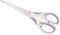 Multipurpose Stainless Steel Scissors 6.7" Purple Sharp Shears Comfort-Grip Scissors for Fabric Craft Office Supplies (Purple)...