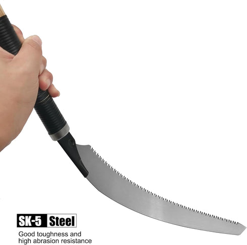Japanese Pull Saw, 10 Inch Hand Saw with Detachable Blade Wood Saw for Woodworking Gardening (17TPI)...