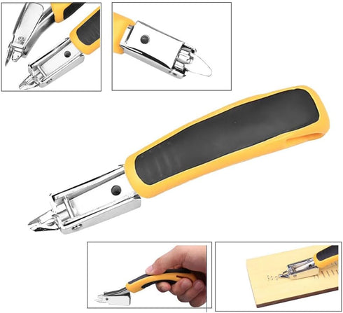 Upholstery and Construction Staple Remover Tools Set Including Cutting Plier, Tack Pullers, Carpet Remover for Removing Nail and Staple on Furnitu...