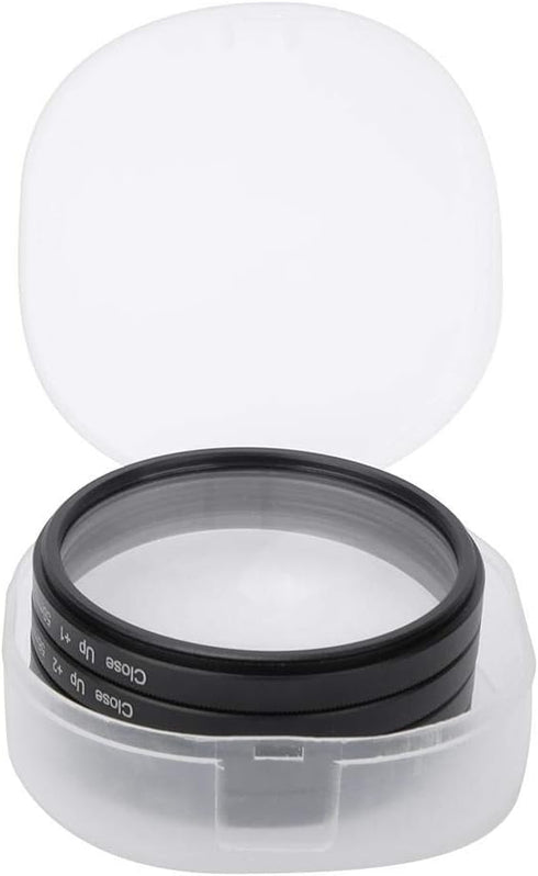 Optical Glass Macro Close Up Filters, Macro Lens Filter Kit +1/+2/+4/+10 Lens Filter, Macro Filter 58mm Closeup Macro Filter Set......