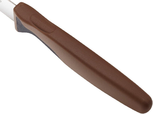 Mercer Culinary Millennia Color Handle Cutlery 3" Slim Paring Knife Brown...