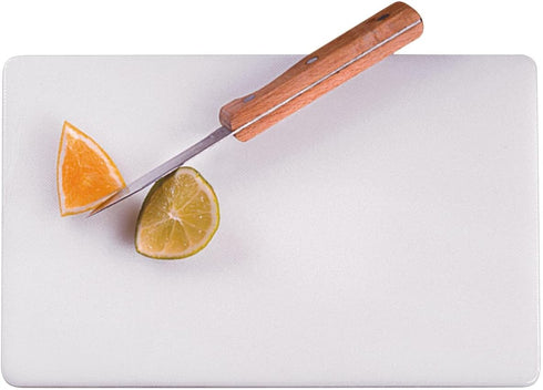 American Metalcraft BB6105 Rectangular Pressed Plastic Cutting Board, Non-Slip, 10" L x 6" W, White...